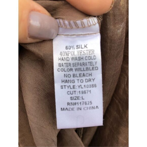 Ya Los Angeles Cold Shoulder Size L - Picture 5 of 5